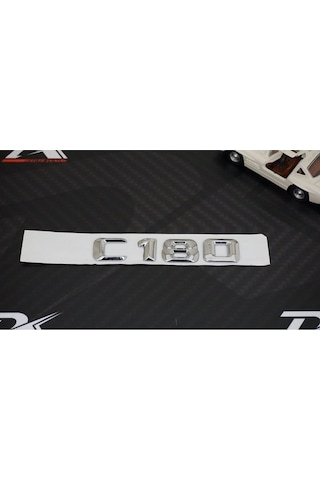 C180 Bagaj Krom Metal 3m 3d Yazı Logo