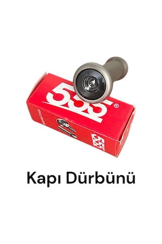 Saten Kapı Dürbünü Çelik Kapı Dürbünü 50x90 Mm