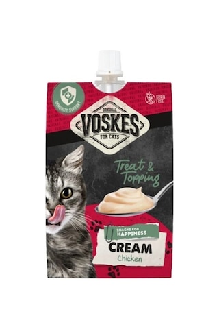 4 Adet Voskes Cream Karışık Kedi Ödülü 90gr