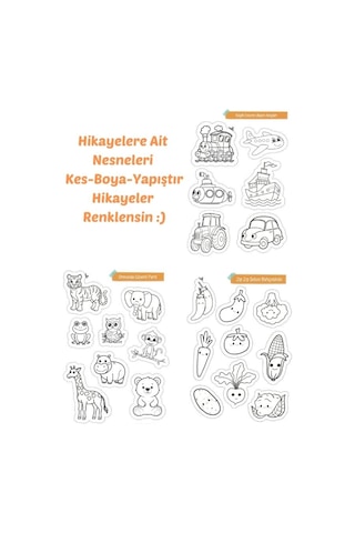 Kes Boya Yapıştır Kitabı Hediyeli - İş Kültür 11 Kitap Set Doğanın Eşsiz Hikayeleri