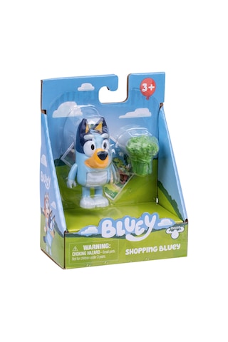 Bluey Tek Figür Aksesuarlı Set - Bluey Alışverişte