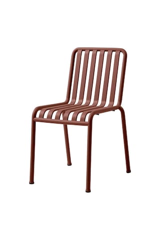 Hay Palissade Dış Mekan Sandalyesi Şık Bahçe Ve Teras Sandalyesi, Ronan & Erwan Bouroullec Bordo