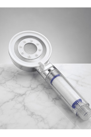 Lexroo Mineral Taşlı Filtreli Duş Başlığı Güçlü Su Basınçlı Banyo Diğer