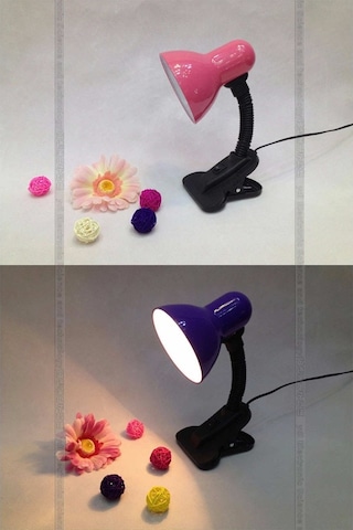 Xolo Mandallı Masa Lambası Ofis Ev Ders Öğrenci Çalışma Lambası