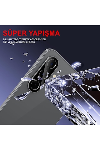 Samsuıng Galaxy A26 Uyumlu Kamera Lens Koruyucu Dayanıklı Kamera Koruyucu