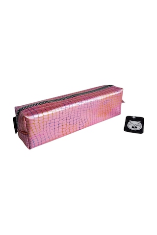 B&d Krokodil Desen Kalem Çantası Küçük Boy Kcs087 Çok Renkli