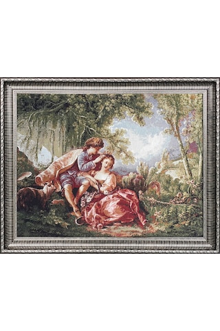 Figüratif Seri-11 Dokuma Goblen Kumaş-Romeo&Juliet1