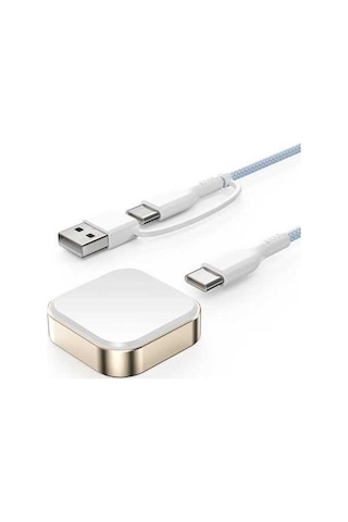 Novahub Samsung Uyumlu Galaxy Watch 7/ultra/6/5/4/3 İçin Kablosuz & Usb C Şarj Cihazı, 40-47mm, Evrensel Kullanım As Picture