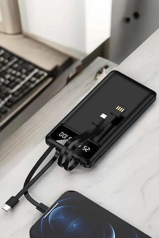 Mey İthalat Powerbank 20.000 Mah Lcd Ekran Usb Lightning Type-c Uyumlu İos Ve Android Çok Renkli 62515786
