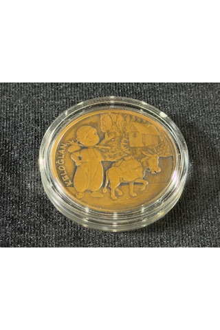 Darphane 2009 Keloğlan Bronz Okside Hatıra Sikke Çil Kapsül İçinde Sertifikalı