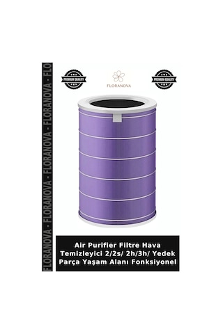 Air Purifier Filtre Hava Temizleyici 2/2s/ 2h/3h/ Yedek Parça Yaşam Alanı Fonksiyonel