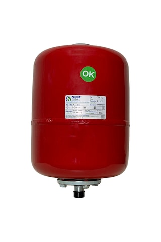 Cruwa Crw8s 8 Litre 0-10 Bar Silindirik Tip Hidrofor Ve Genleşme Tankı