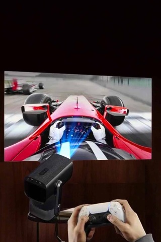 Taşınabilir Sinema Oyun Projektörü Akıllı Projeksiyon Android 11 Diğer