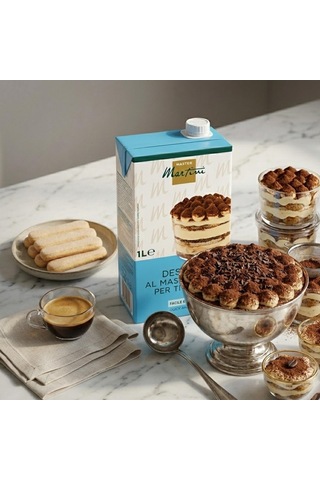 Master Martini Mascarpone Krema 1 Kg Profesyonel İtalyan Usulü Tatlı Ve Pasta Kreması