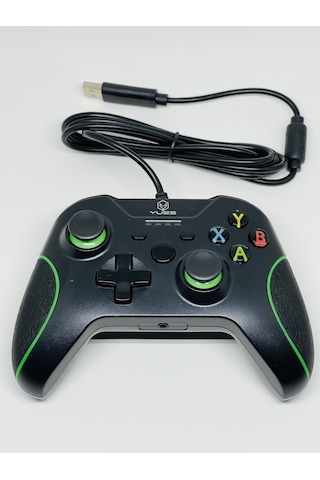 Yues Xbox One Gamepad Oyun Kolu PC Uyumlu Joystick Kablolu (Xbox One (S)(X) / PC Uyumlu)