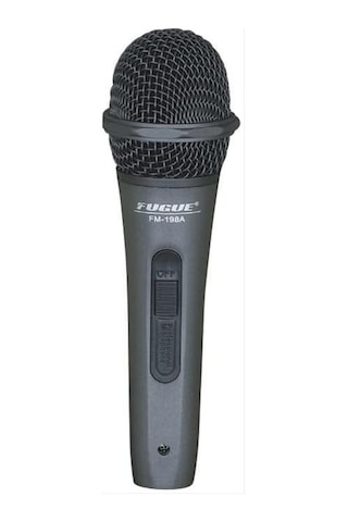 Fm-198a Mikrofon Dinamik Kutulu Kablo Dahil