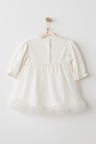 Kız Bebek Elbise Dress Wawa Exclusıve Ac26136 Ekru