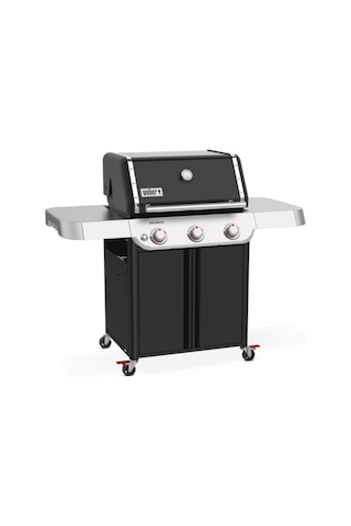 Weber Genesis E-315 Siyah Gazlı Barbekü 3 Brülör, Geniş Pişirme Alanı-276 Siyah