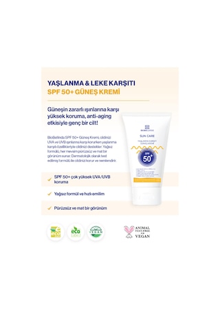 Biobellinda & Leke Karşıtı Güneş Kremi +50 Spf 50 Ml X 2 Adet
