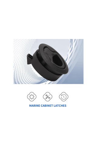 1/2' Kapı İçin Yuvarlak Çekme Mandalı, M1-63 Yedek İçinde