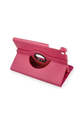 Cosmotex Newface iPad Uyumlu Mini 1 Kılıf 360 Tablet Deri Kılıf - Pembe