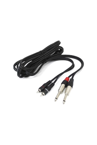 Teknogreen Tks-905 2X6.3 Mono 2Xrca E-E Kablo 5M.