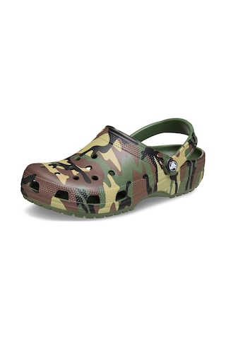 Crocs Classic Camouflage Clog Unisex Terlik Cr211936 Crc.3tc Yeşil