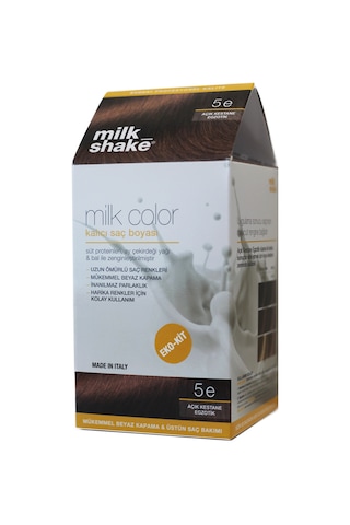 Milk_Shake Milk Color Eko - Kit Açık Kestane Egzotik - 5E (Köpüksüz) Milk_Shake Milk Color Eko - Kit Açık Kestane Egzotik - 5E (Köpüksüz)