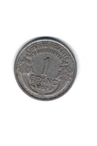 Fransa 1 Frank 1957 Mp2063