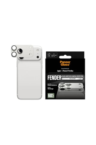 Panzerglass Apple Uyumlu iPhone 17 Pro Max Fender Gümüş Lens Koruyucu Gümüş