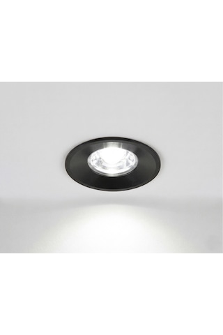 1 Adet Cata Ct 5270 Yıldız 1.5w Sıva Altı Led Spot Siyah Kasa Beyaz Işık 6400k Çok Renkli