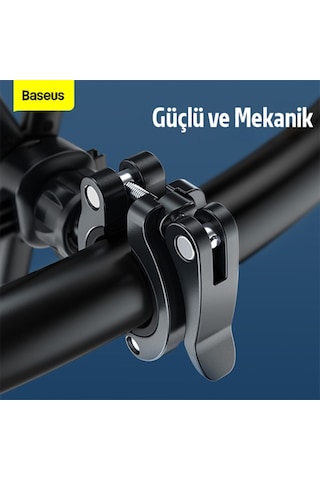 Baseus Quick To Take 360 Derece Dönebilen Bisiklet Ve Motosiklet (177263068)-Siyah