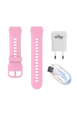 Wiky Watch 5 Plus Kasa Kordon Set + Adaptör & Şarj Kablosu