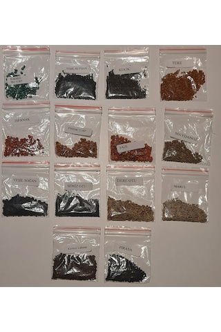 Sebze Tohumu - Karışık Sebze Yetiştirme Paketi - 2 1 Adet