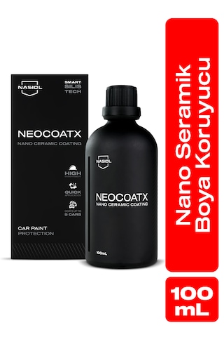 Nasiol Neocoatx Araç Nano Seramik Kaplama ve Boya Koruma 1 Yıl Dayanım 100 ML 5 Araca Kadar Kaplama