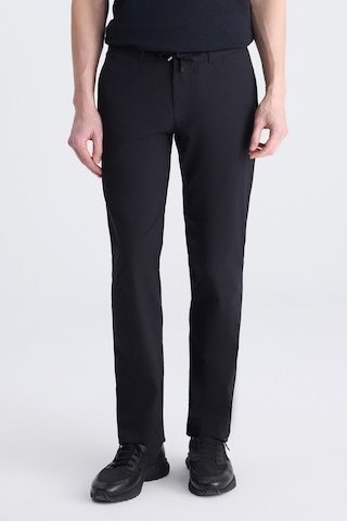 Twn Slim Fit Siyah Düz Pamuklu Jogger Pantolon 4ec03s2263452 001
