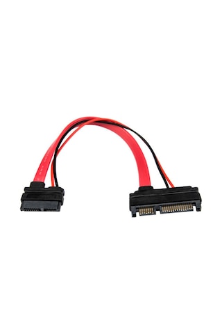 22 Pin Sata Data To 13 Pin Mini Slimline Sata Çevirici Kablo 20 Cm