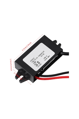 Yaozixa 5v 3a Usb Çıkışlı 12v/24v Dönüştürücü - Aşırı Akım, Sıcaklık Ve Kısa Devre Korumalı, %95 Verimlilik, Su Geçirmez, Araç Ve Endüstriyel Kullanım