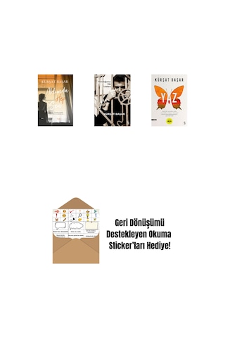Aklımda Hep Sen + Konuştuğumuz Gibi Uzaklara + Yaz + Okuma Sticker'ları