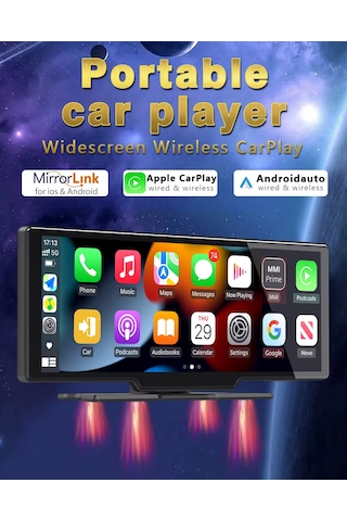 Techtic Kablosuz Tak Çalıştır 9.3inç App Carplay