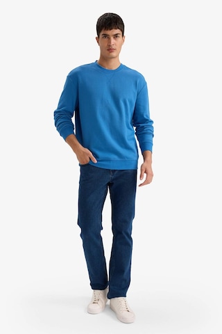 Defacto %100 Pamuk Basic Sweatshirt E8339ax26spbe410 Mavi-be410