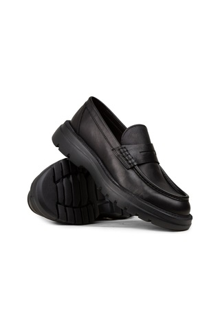 Deery Erkek Hakiki Deri Siyah Loafer Ayakkabı - 02006msyhe01 Siyah