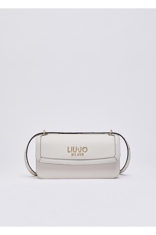 Liu.jo Aa6073e1012 Leather Kadın Omuz Çantası Krem