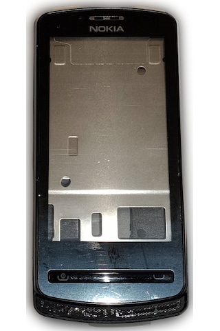 Nokia N700 Kasa Kapak Tuş Takımı N700 Uyumlu Siyah Renk Orta Kasa