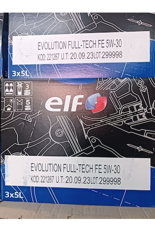 Elf 5W-30 Fulltech Fe Motor Yağı 3 x 5 L