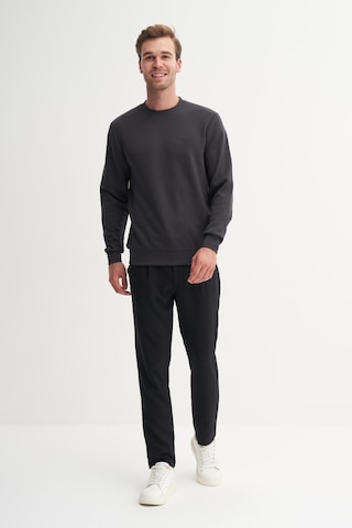 Cazador 54260 Erkek Bisiklet Yaka Sweatshirt Antrasit