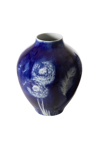Mudo Home Amalfı Vazo 42x52 Cm Mavi