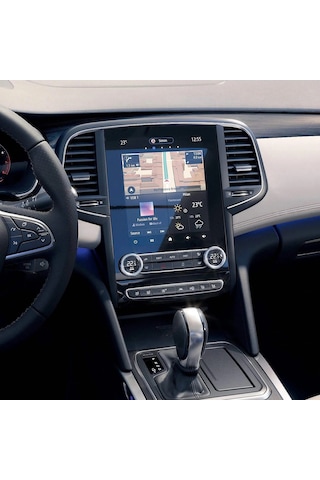 Renault Megane 9.3 İnç Navigasyon Uyumlu Nano Ekran Koruyucu 9H Nano Ekran Koruyucu