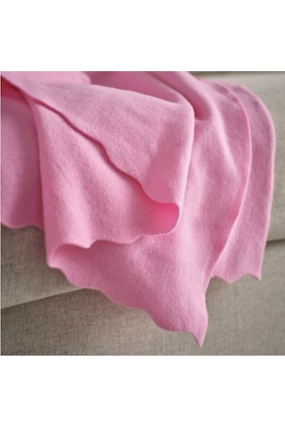 Daggkapor Tek Kişilik Polar Örtü-battaniye, Pembe 130x170cm Pembe