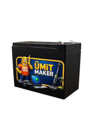 12.8v 12ah Lifepo4 Standart Özelliksiz Taşınabilir Güç İstasyonu + Şarj Aleti İçindedir